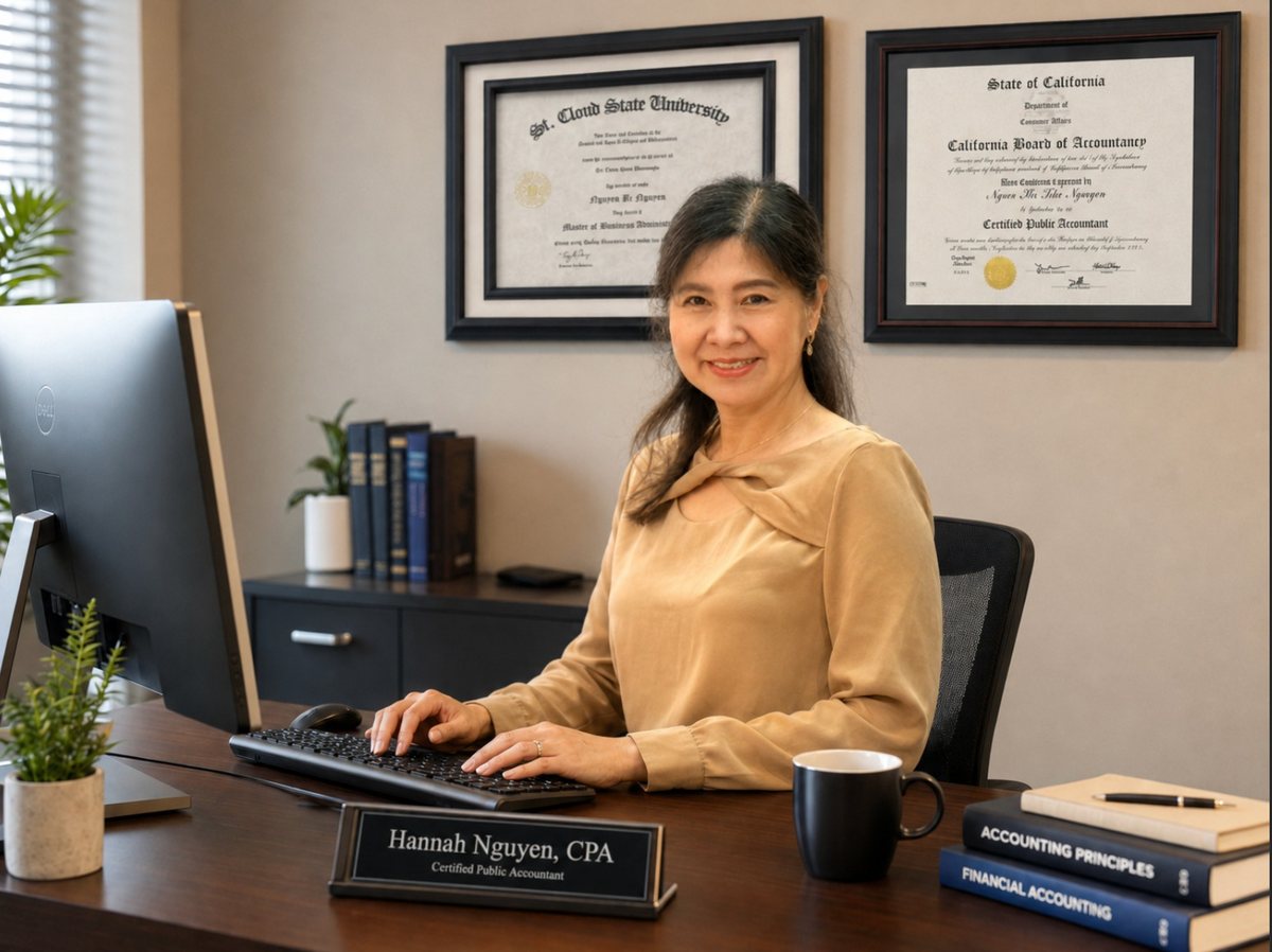 Hannah Nguyen, CPA in the Garden Grove office